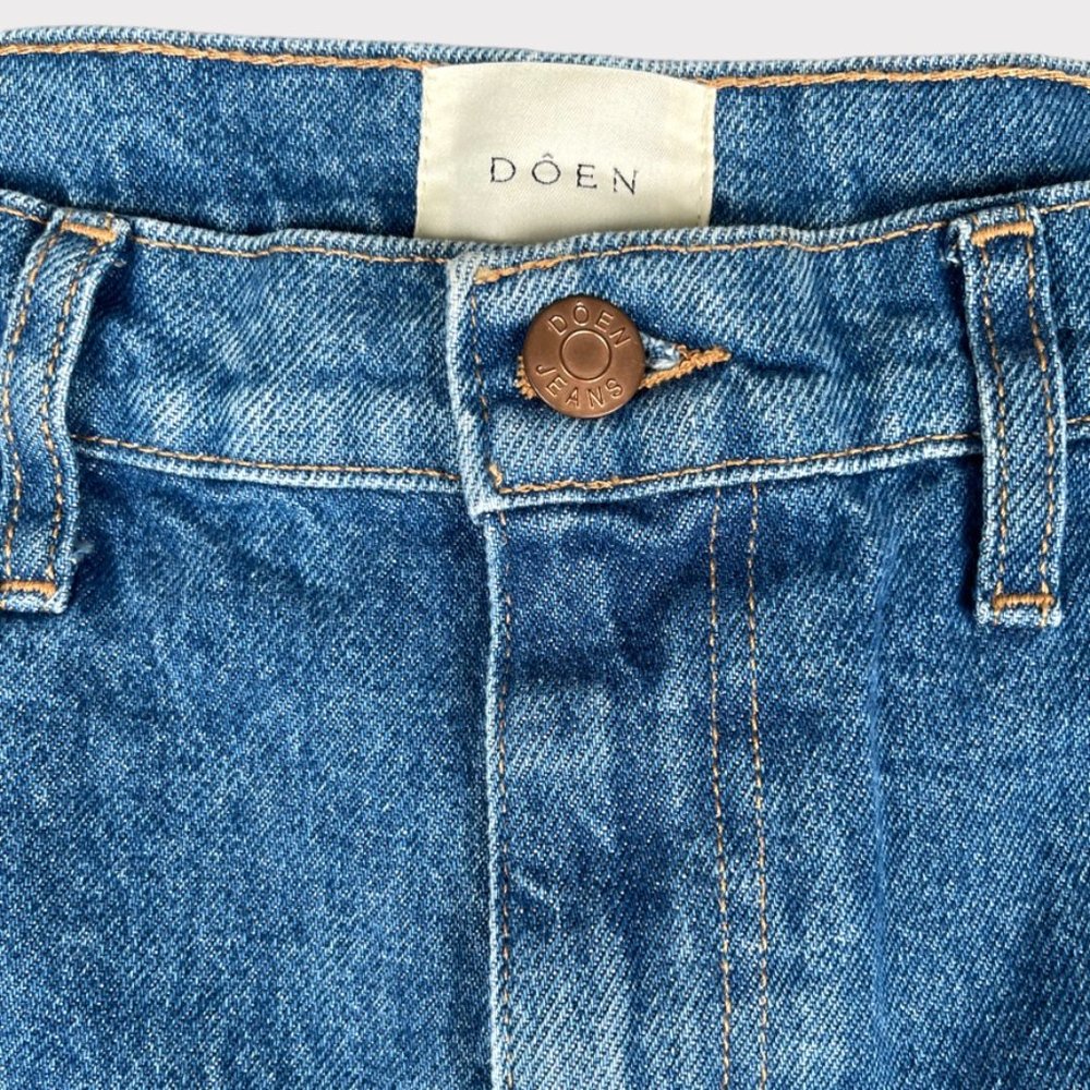 NWOT Doen Authentic Vintage Melody High Rise Flare Denim Jeans Women's Size 29 - Picture 11 of 16